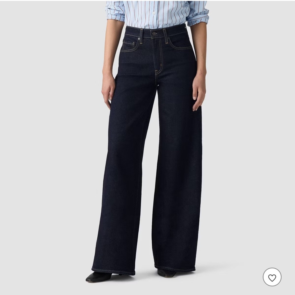 New Levi's® Women's 728 High-Rise Wide Leg Jeans - Retro Rinse
